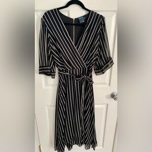 Maxi striped Gabby Skye dress size 16